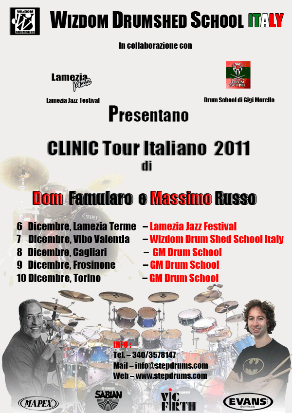 Wizdom Clinic Tour 2011 - Planet Drum