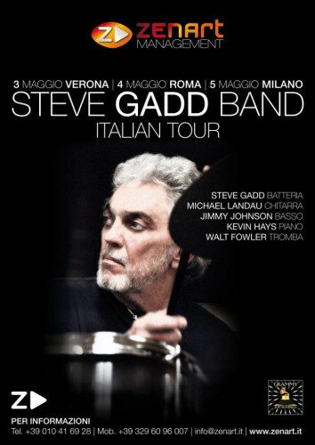 SteveGaddBand-ItalianTour