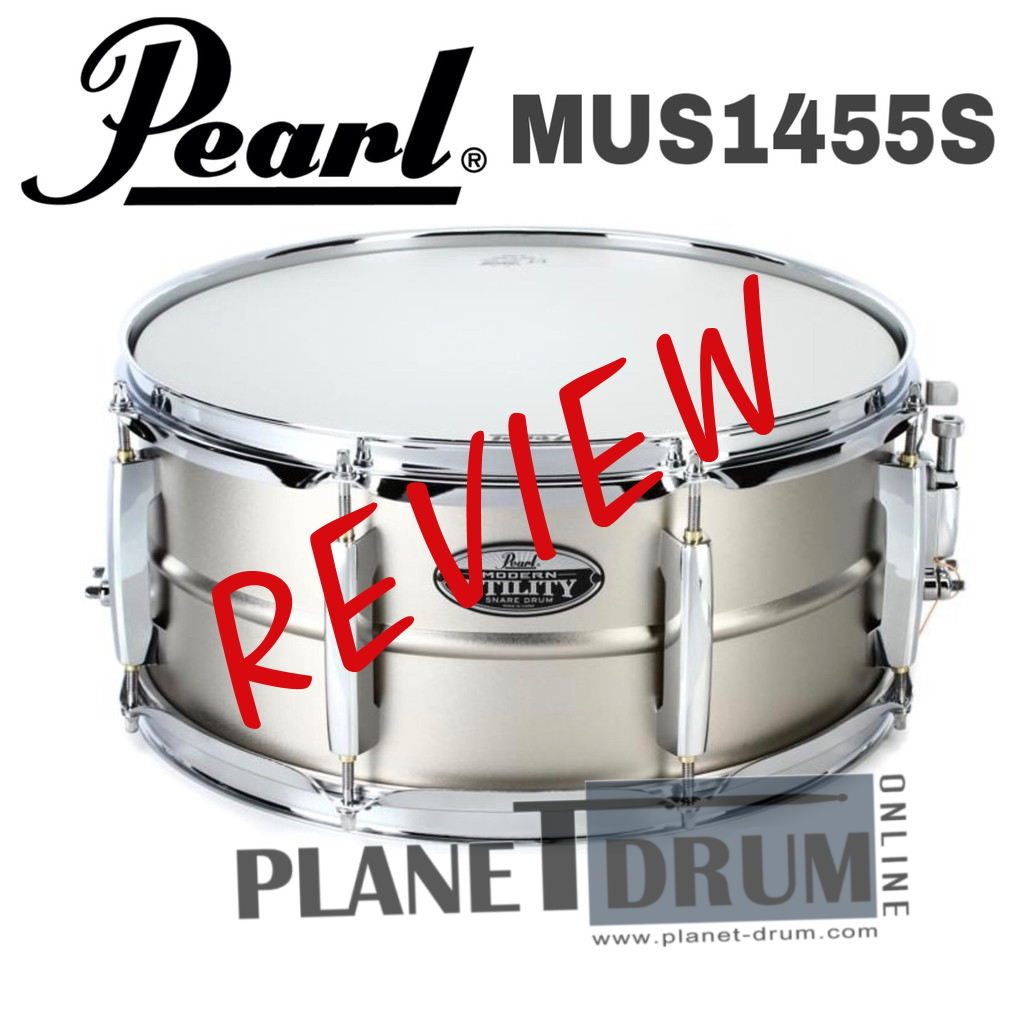 Pearl Modern Utility 14"X5.5" Steel Snare Drum