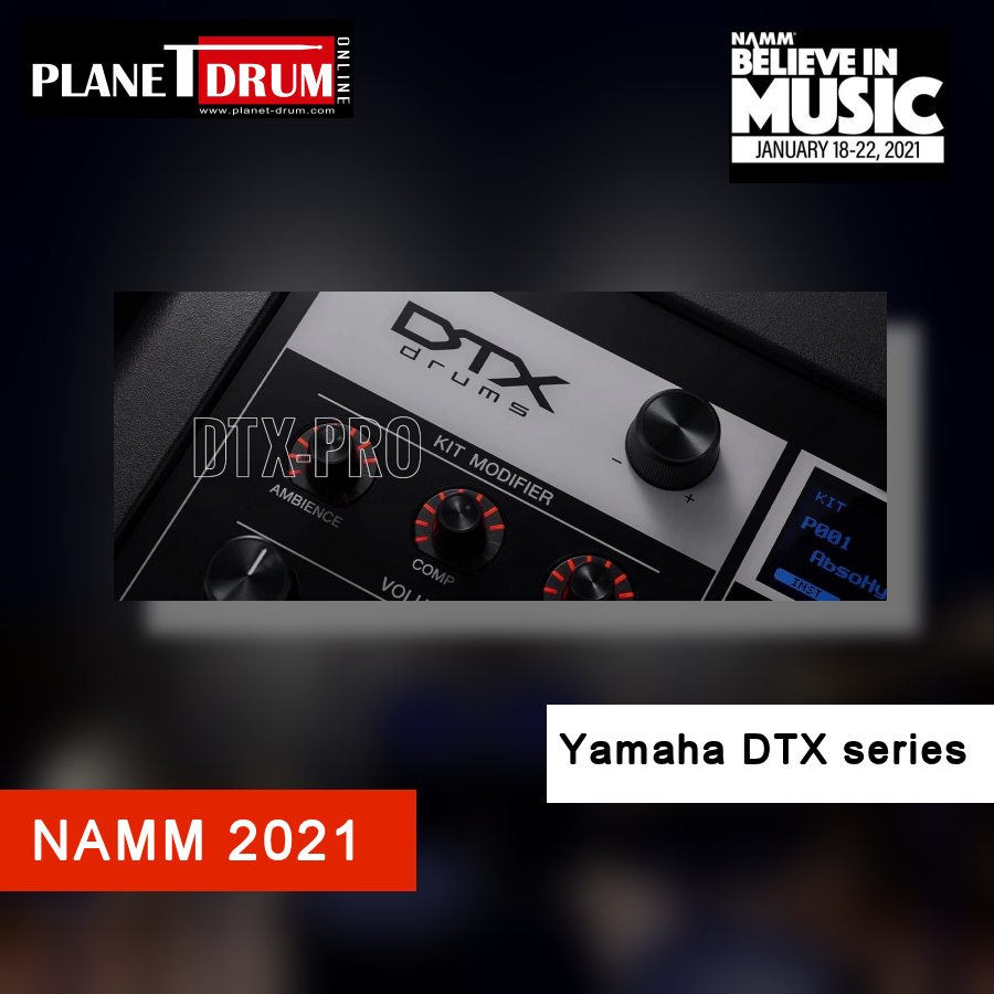 NAMM 2021-Yamaha DTX6 Series
