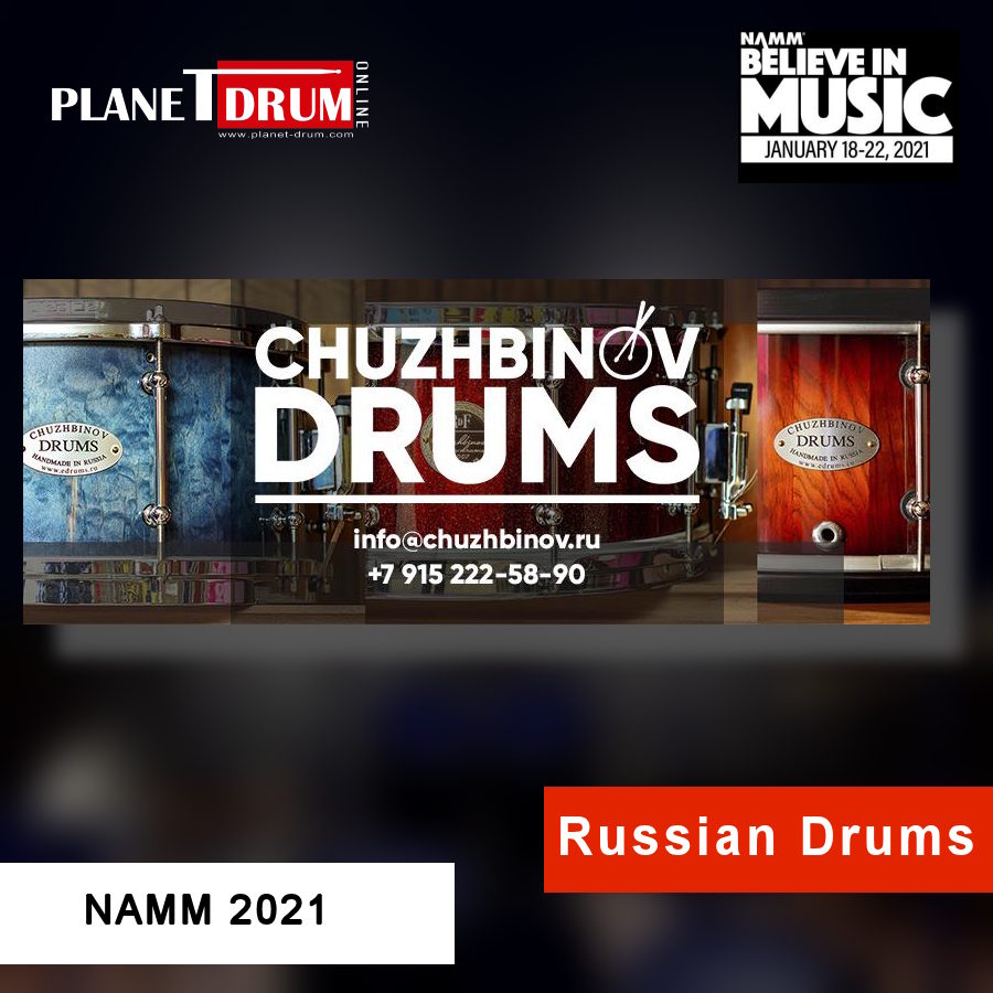 NAMM 2021 - RDF (Russian Drum Factory)